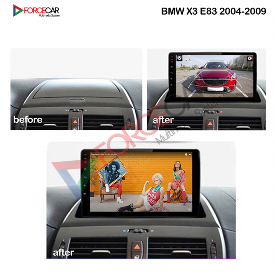 Bmw X3 E83 Android Newfron 8 128 Gb.ram Kablosuz Carplay 