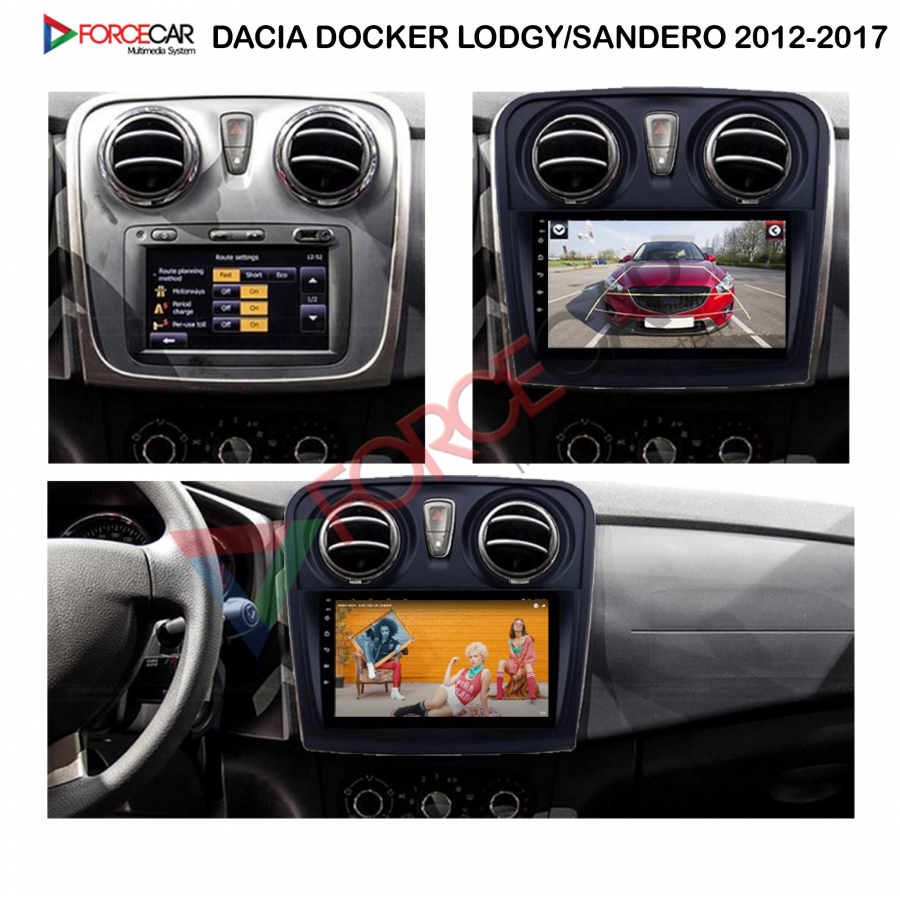 DACİA LOGAN 2012_2017 ANDROİD MULTİMEDYA 2_64 KABLOSUZ CARPLAY 0